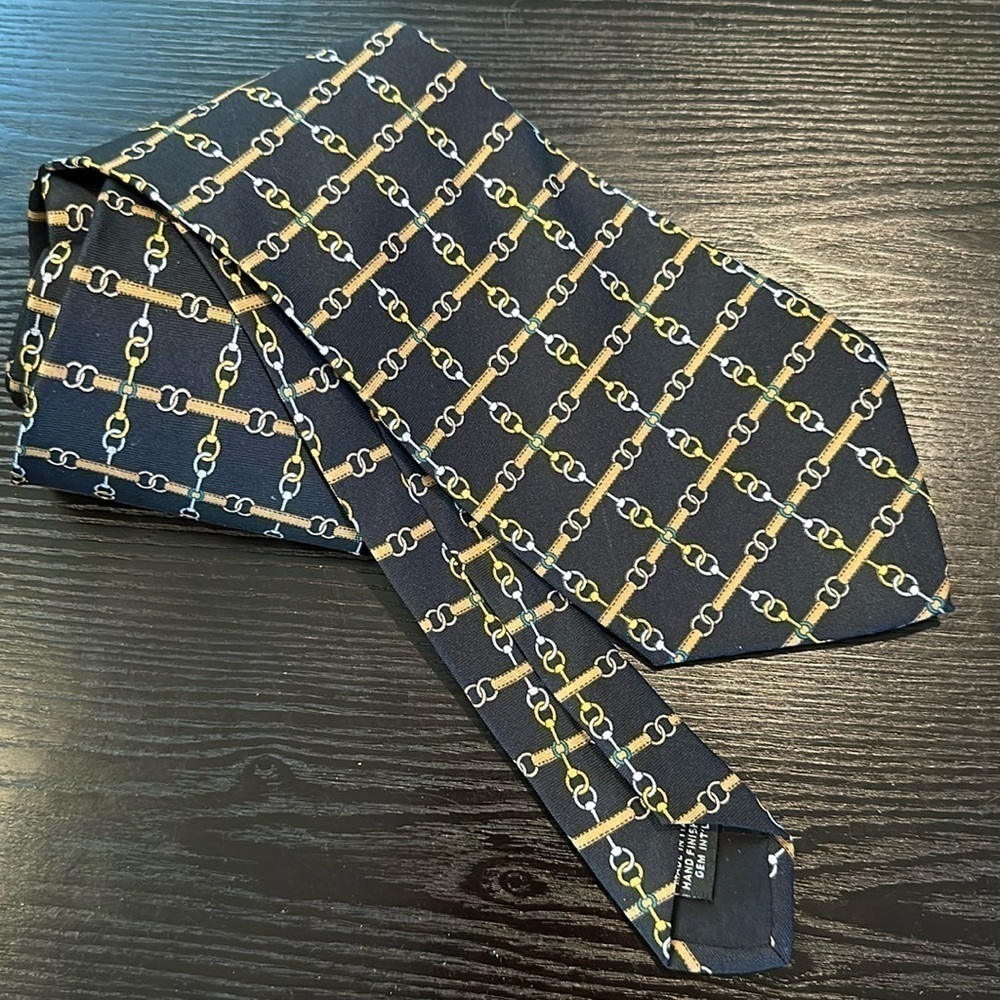 Vintage Paolo GUCCI Silk Tie - Picture 4 of 10